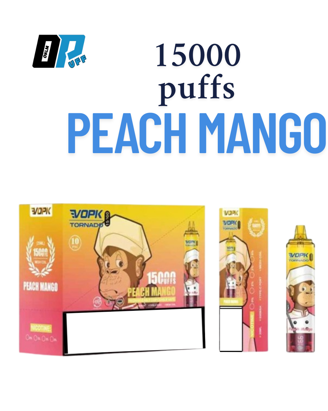 TORNADO 15000 PUFFS