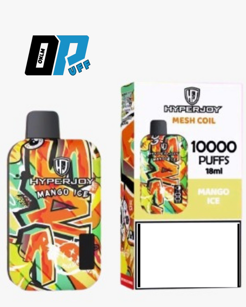 HYPERJOY PEACH MANGO 10000 PUFFS